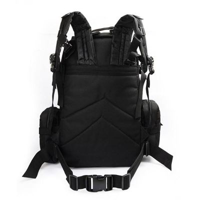 Le sac à dos noir d'armée/hausse tactique se balade avec 3 sacs de Molle fournisseur